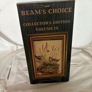 Beam’s Choice Collector’s Edition Volume IX Woodcock Empty Bottle Box